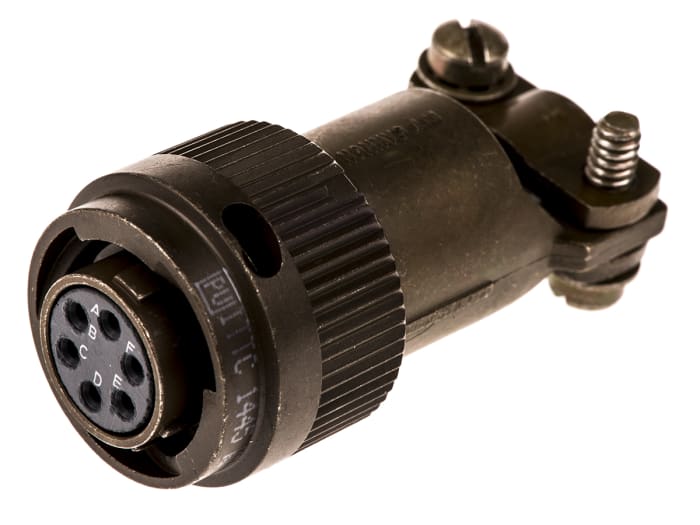 ITT Cannon KPT06F10-6S Круглый разъем для жестких условий