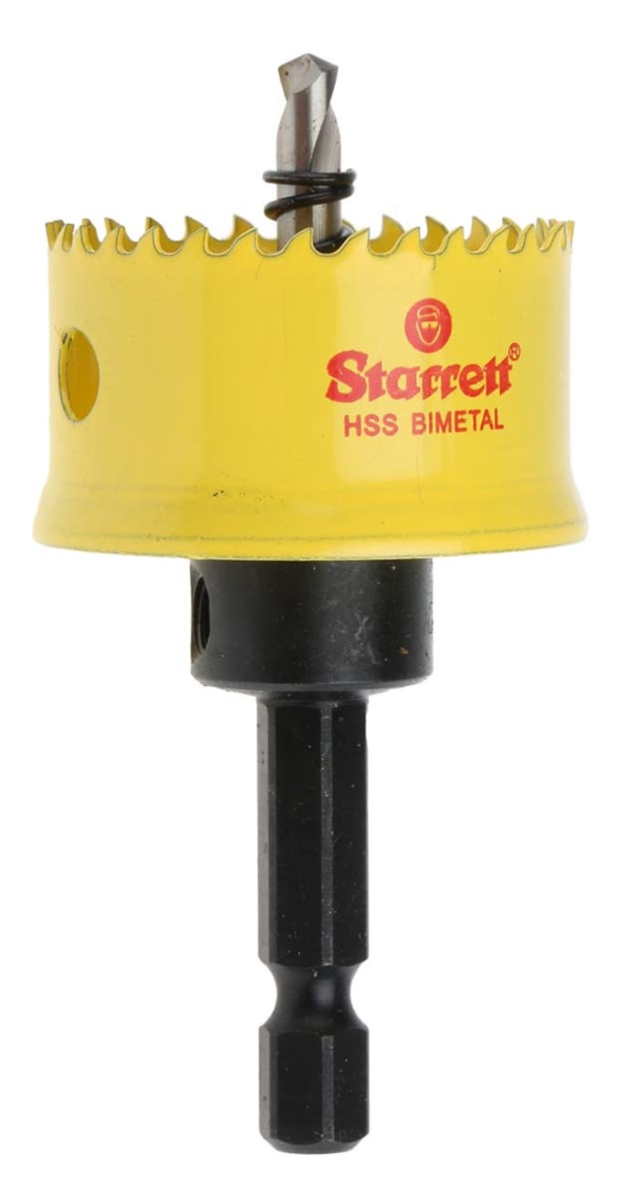 Scie cloche Starrett HSS 32mm, profondeur de coupe 13mm