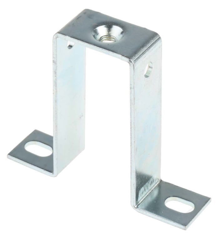 RS PRO Square Bracket for Use with Top Hat DIN Rail
