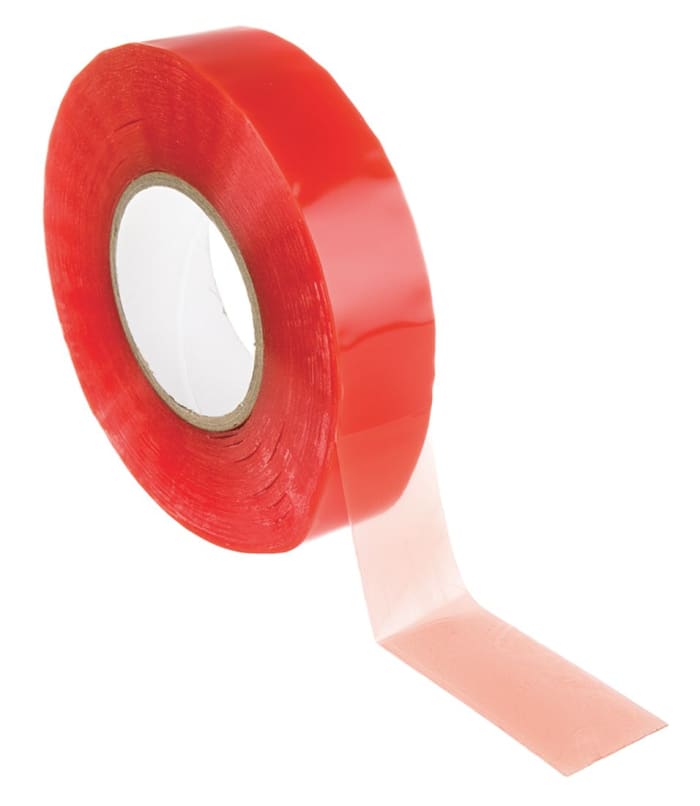 Ruban adhésif double face en polyester Hi-Bond HB397F, 50m x 38mm, 15,6 N/cm, Transparent