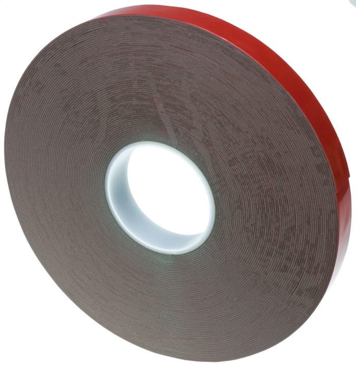 Ruban mousse acrylique  double face Hi-Bond VST4110G-25, Gris, 33.0m x 25.0mm