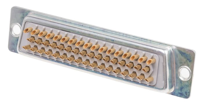 RS PRO 50 Way Panel Mount D-sub Connector Socket
