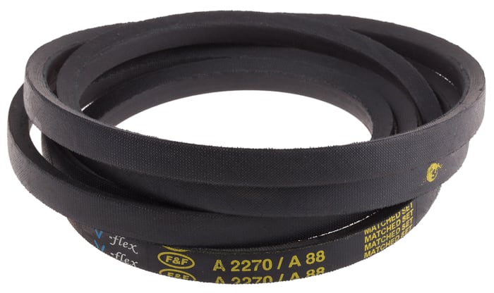 RS PRO Drive Belt, belt section A, 2240mm Length
