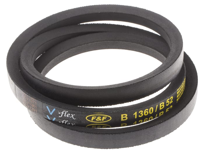 Courroie RS PRO, Section B, long primitive : 1360mm, long int: 1320mm, long ext : 1389mm