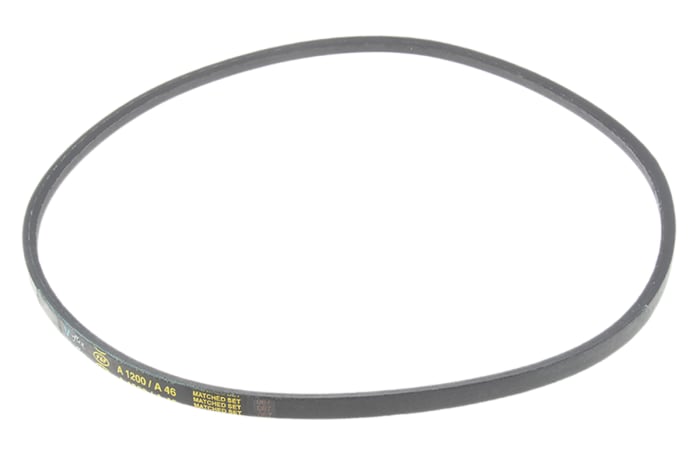 RS PRO Drive Belt, belt section A, 1160mm Length