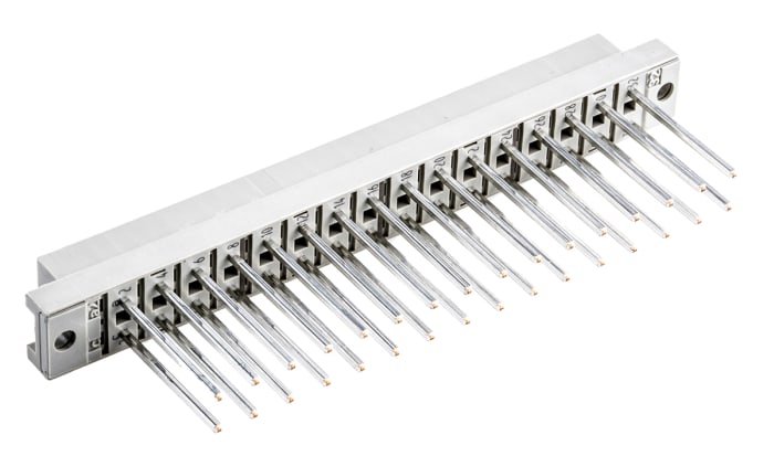 HARTING 32 Way 5.08mm Pitch, Type D Class C2, 2 Row, Straight DIN 41612 Connector, Socket