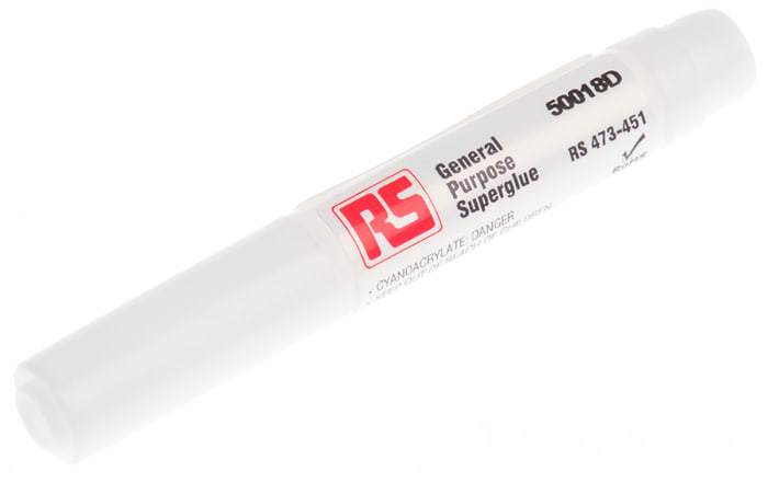 Super Glue RS PRO Liquide Transparent, Distributeur, 2 g