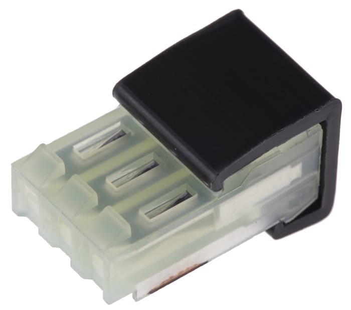Boitier de connecteur Femelle, 3 contacts 1 rang , pas 3.96mm, Angle droit, Montage sur câble, série CE