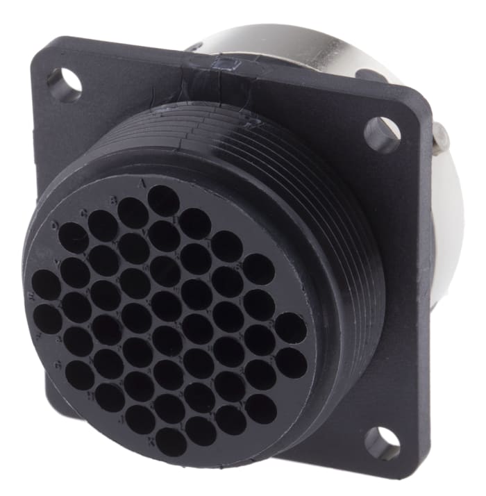 ITT Cannon Circular Connector, 48 Contacts, Panel Mount, Socket, Male, IP65, Trident Ringlock Series