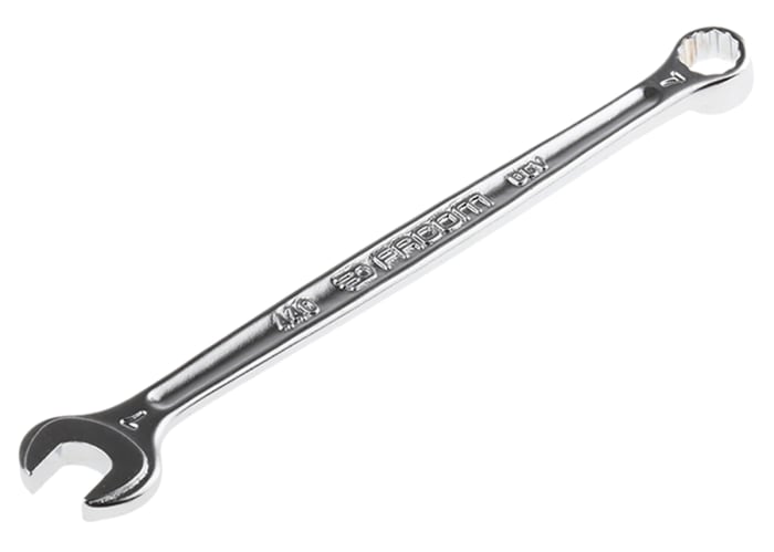 Facom Combination Spanner, 7mm, Metric, Double Ended, 122 mm Overall
