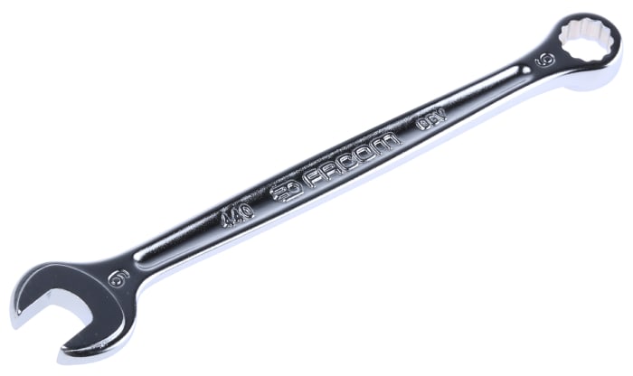 Facom Combination Spanner, 9mm, Metric, Double Ended, 138 mm Overall