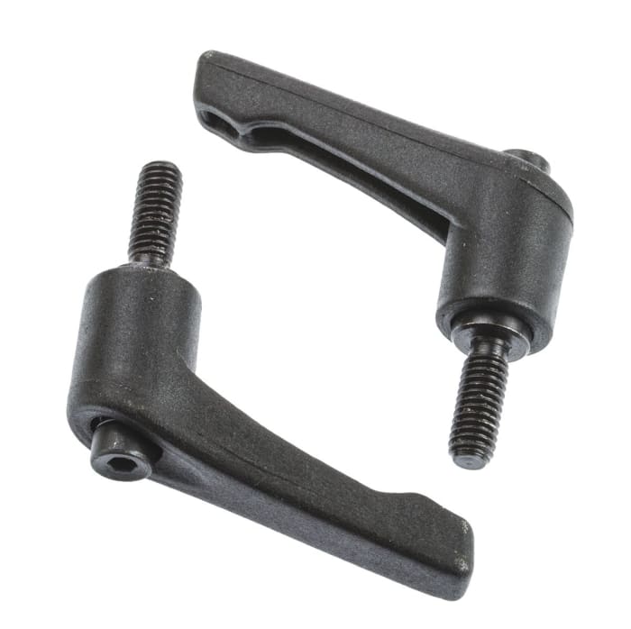 Levier de serrage RS PRO, Levier de serrage, filetage M6 L. 16 mm