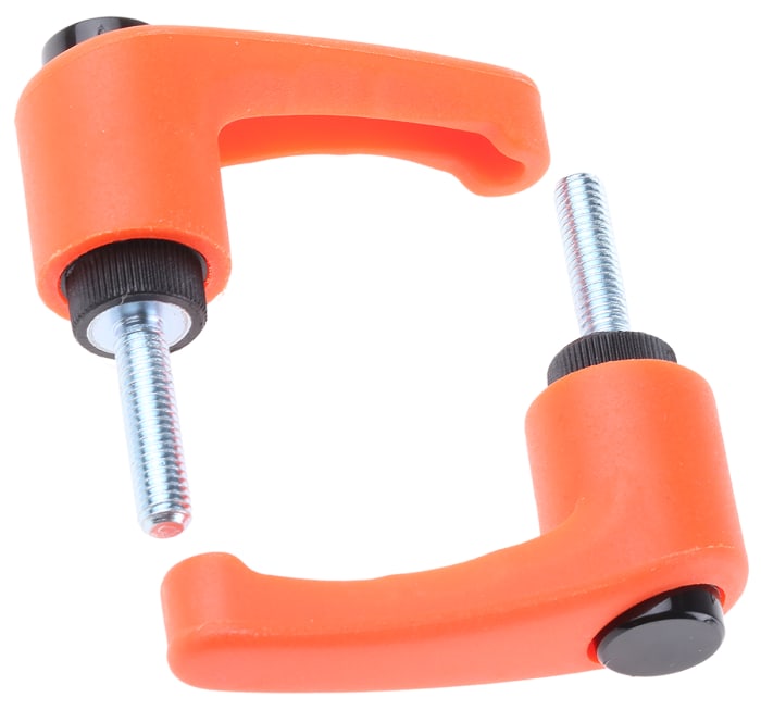 Levier de serrage RS PRO, , filetage M5, Mâle L. 20mm