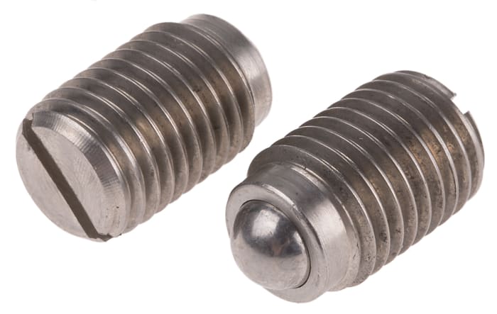 RS PRO Steel M20 Spring Plunger, 34.5 mm Long