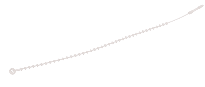 Serre-câble RS PRO, 143mm x 1.8 mm, Naturel, en Nylon 66, x 100