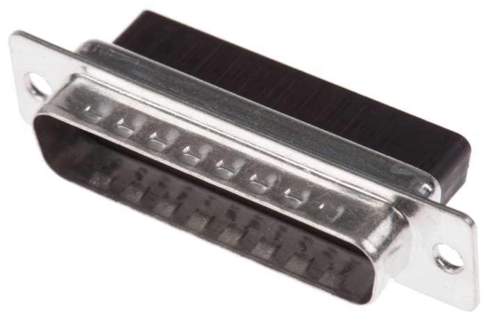 RS PRO 25 Way Cable Mount D-sub Connector Plug