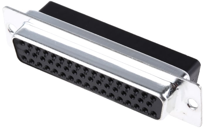 RS PRO 50 Way Cable Mount D-sub Connector Socket