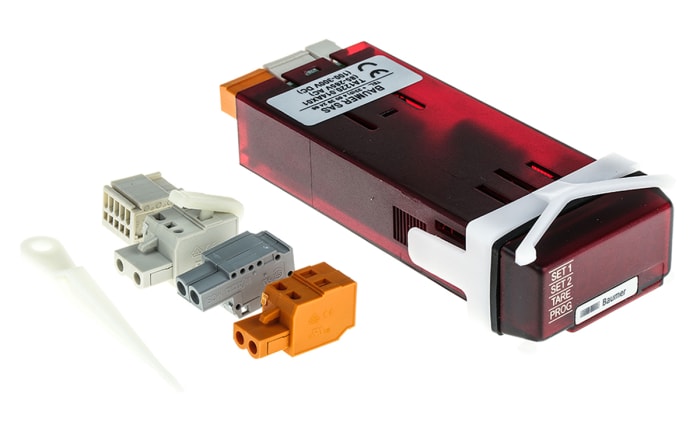 Baumer TA1220 LED Digital Panel Multifunction Meter for Speed, Frequency,  45 mm  x 22 mm