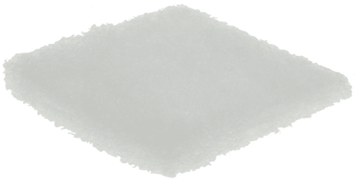 Filtro de ventilador ebm-papst de fibra sintética, dim. 65 x 65mm, para ventilador de 60mm