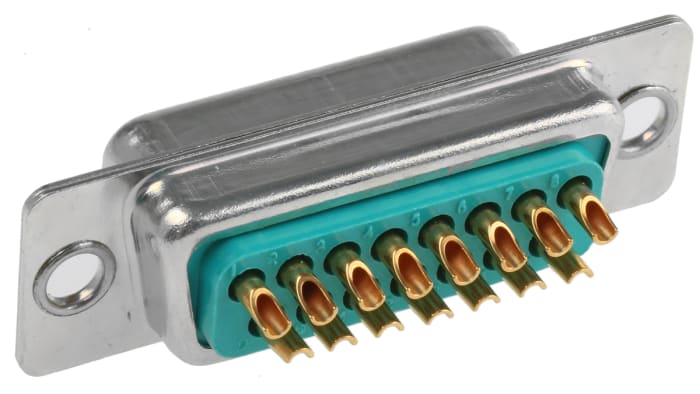 Connecteur Sub-D Femelle RS PRO 15 voies Montage panneau Droit