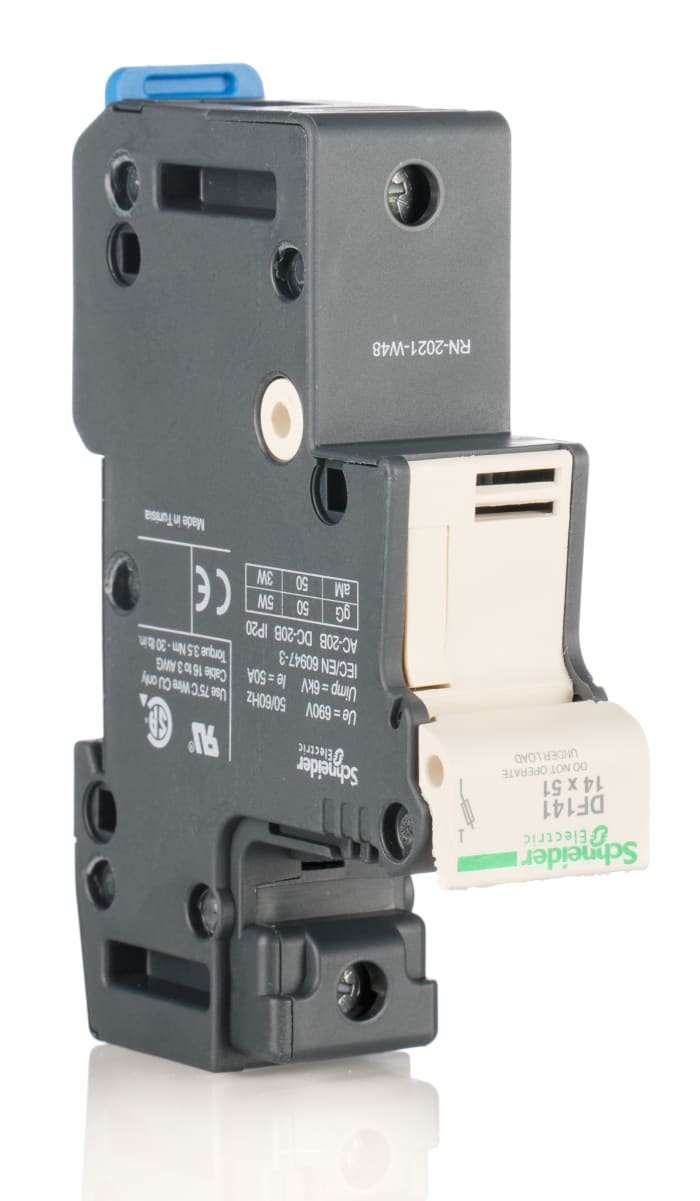 DF141 Schneider Electric Schneider Electric 50A Rail Mount Fuse