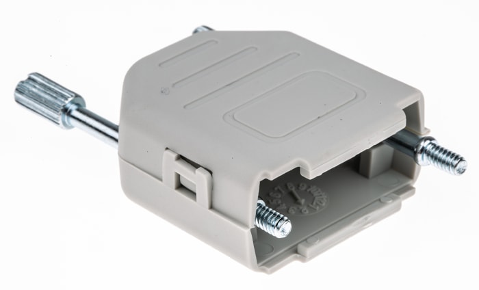 Capot Sub-D MH Connectors série MHDPPK-SLIM, 9 contacts, en Polyamide boîtier E  avec Serre-câble