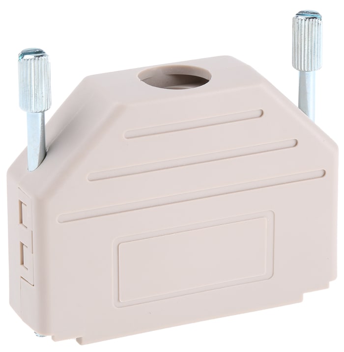 MH Connectors MHDPPK-SLIM Series Polyamide D Sub Backshell, 25 Way, Strain Relief