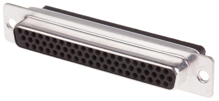 Boîtier de connecteur D-sub à sertir Droit RS PRO, 62 voies Femelle