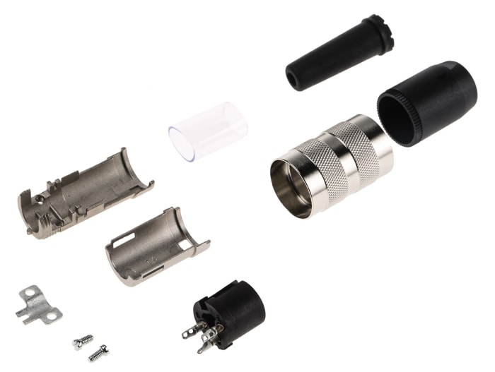 Amphenol Industrial, C 091 A 3 Pole M16 Din Socket, DIN 41524, 4A, 300 V IP40, Screw Lock, Female, Cable Mount