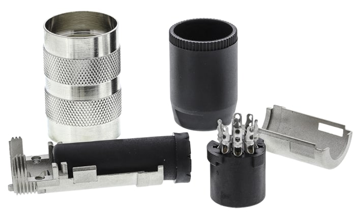 Amphenol Industrial, C 091 A 8 Pole M16 Din Socket, 5A, 100 V ac, Female, Cable Mount