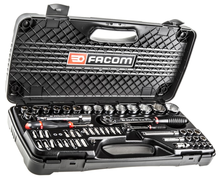 Facom 54-Piece 1/2 in, 1/4 in