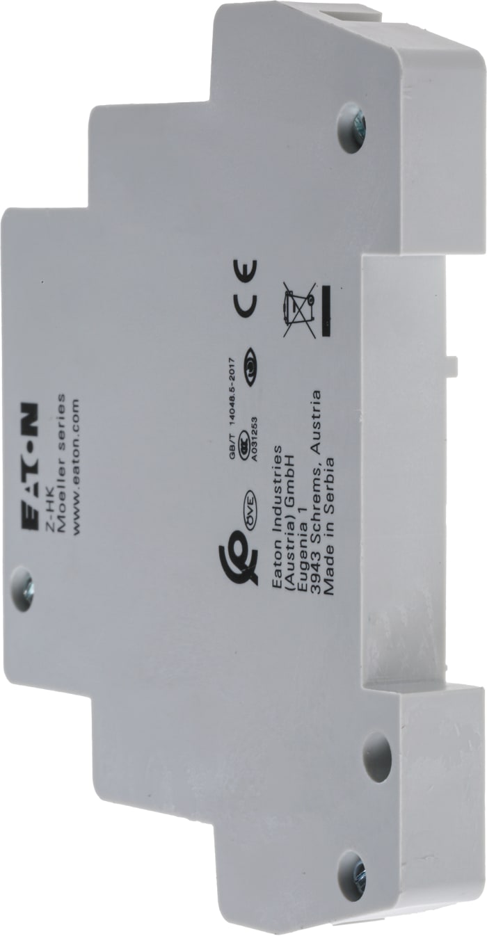 Eaton Auxiliary Contact, 2 Contact, 1NC + 1NO | Eaton | RS Components Egypt