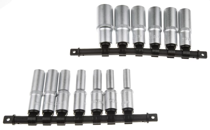 Jeu de douilles RS PRO 1/2" Carré 13 pièces