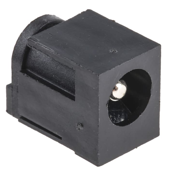 RS PRO Right Angle DC Socket Rated At 2.5A, 16.0 V, PCB Mount, length 14.5mm, Nickel
