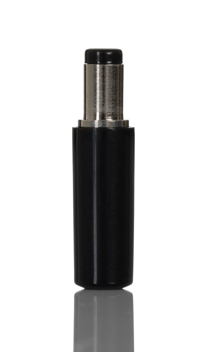 Fiche d'alimentation CC, 5.0A, Ø 2.1mm, Montage sur câble, 12,0 V, 23.6mm