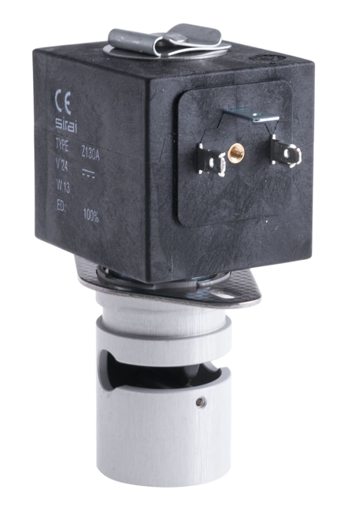 EMERSON ? ASCO Solenoid Valve S10609Z130AD2, 2 port(s) , NC, 24 V dc