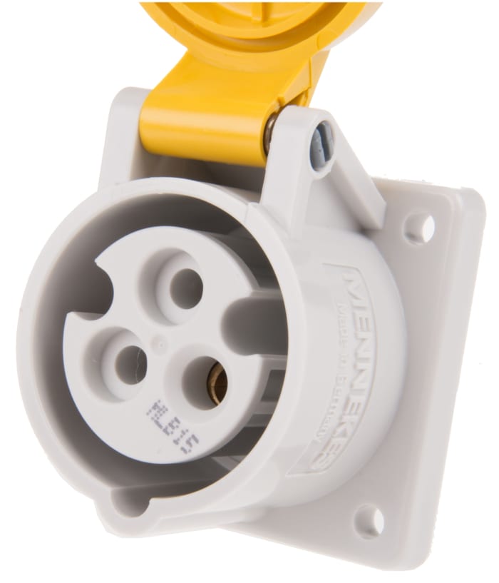 1362 MENNEKES | Conector de potencia industrial Hembra, Formato 3P