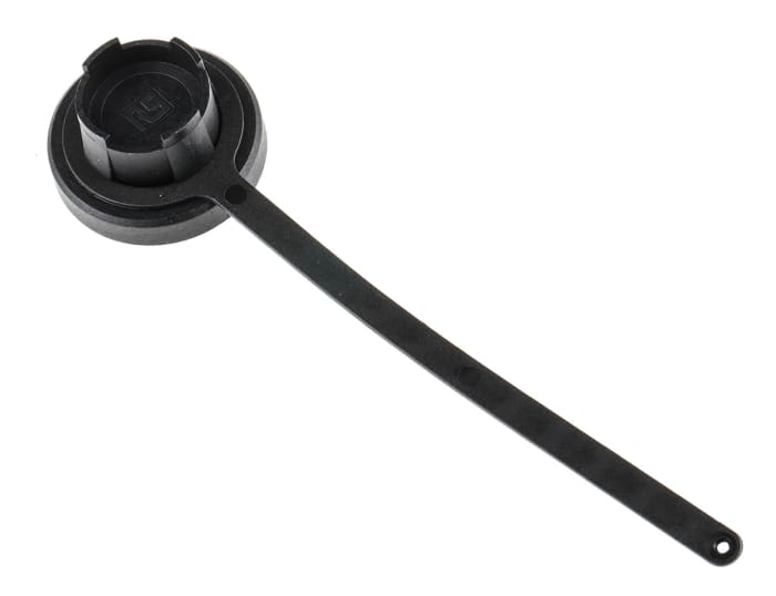 Bulgin Standard Buccaneer Dust Cap, Shell Size 38mm IP68, IP69K Rated, Glass Filled Polyamide