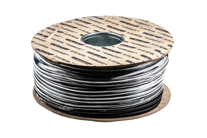 Câbles d'alimentation RS PRO 3G1 mm², Noir, 100m