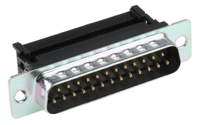 RS PRO 25 Way Cable Mount D-sub Connector Plug, 1.27mm Pitch