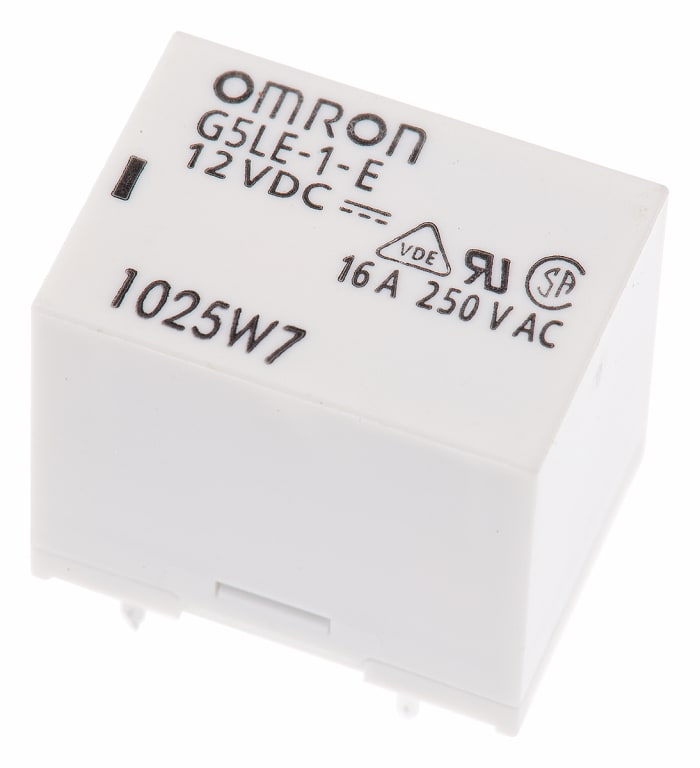 G5LE-1-E DC12 Omron | Omron PCB Mount Power Relay, 12V dc G5LE-1-E DC12 Omron | Omron PCB Mount Power Relay, 12V dc