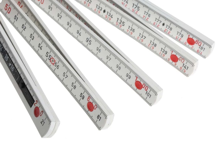 33232 Wiha | Wiha 2m Plastic Metric Folding Ruler | 493-409 | RS