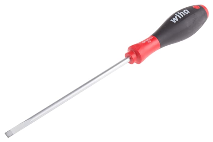 Wiha Slotted  Screwdriver, 5,5 mm Tip, 25 mm Blade, 150 mm Overall