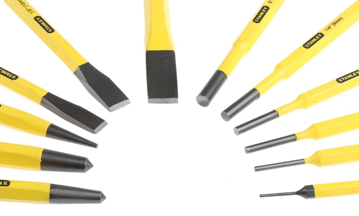 4-18-299 Stanley | Stanley 12-Piece Punch Set, Pin Punch