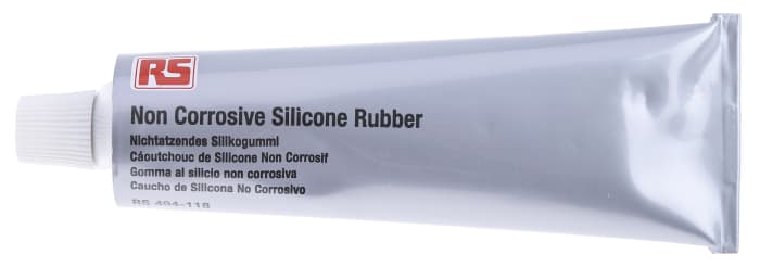 Mastic RS PRO, Blanc, Tube 100 g, Elastomère, +150°C max