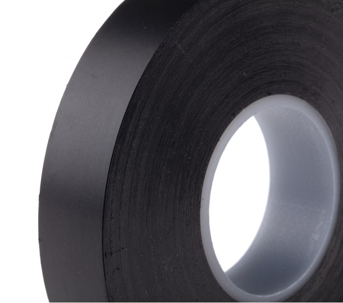 AT7 Advance Tapes Advance Tapes AT7 Black PVC Electrical Tape, 12mm x