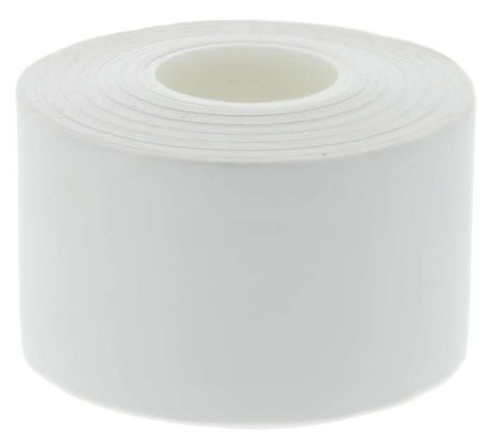 Elektrikářská páska, Bílá PVC 8000V 38mm x , délka: 20m BS EN 60454-3-1/typ 2 tloušťka 0.13mm AT7 Advance Tapes