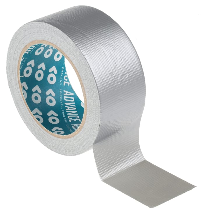 Páska na potrubí, Stříbrná, délka: 25m x 50mm x 0.20mm AT170 Advance Tapes, název: AT170