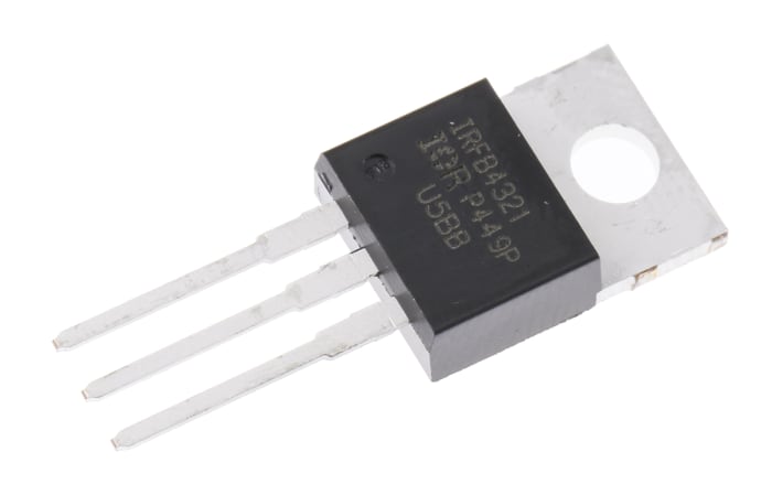 Infineon HEXFET N-Channel MOSFET, 85 A, 150 V, 3-Pin TO-220AB IRFB4321PBF