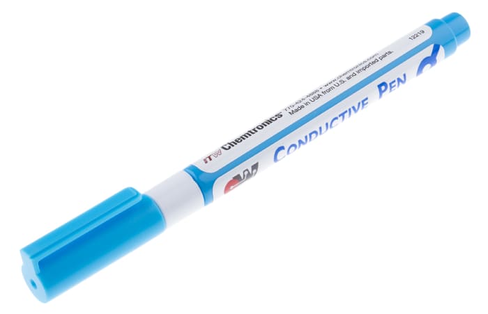 Laque conductrice Chemtronics CW2200MTP, Polymère, Gris-argent, Stylo 8,5 g